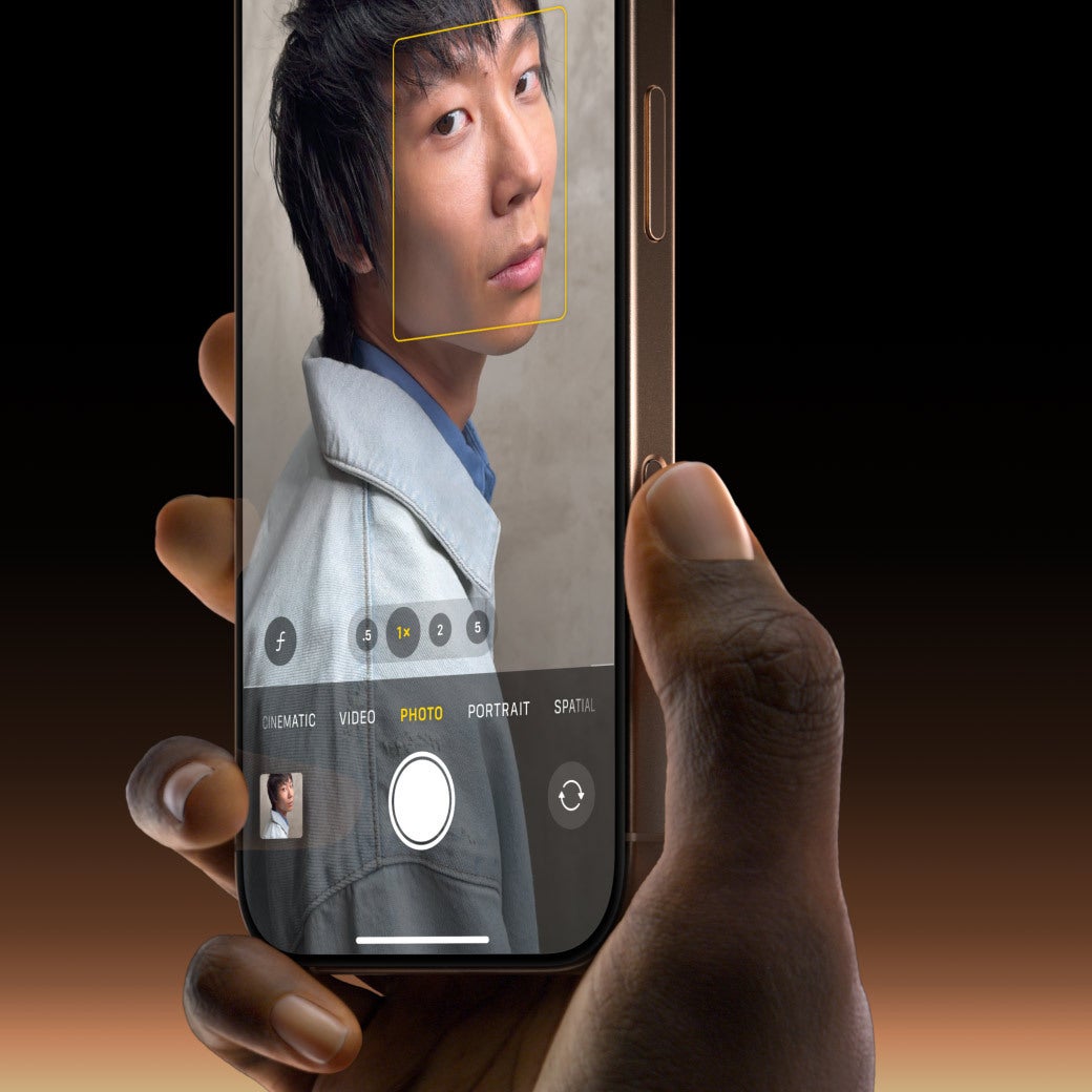 With the new Camera Control Button you can simply slide your finger to adjust camera functions like exposure or depth of field. | Image credit &ndash; Apple - Apple iPhone 16 Pro Max release date, price, and features